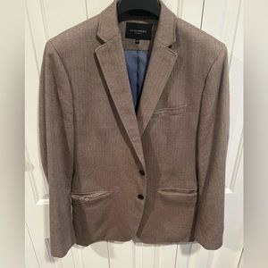 Banana Republic Suit Coat, Brown/Tan, Size 40R